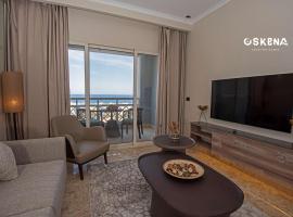 OSKENA Homes- Brand New Apartments Red Sea View、ハルガダのアパートメント