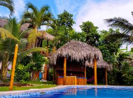 Montañita Cabañas, hotel i Montañita