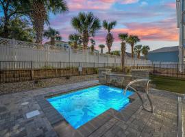 North Myrtle Beach Home - Walk to the Ocean!, family hotel in Myrtle Beach