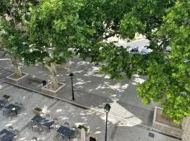 SOUS LES PLATANES