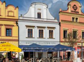 Hotel U Zlatého Lva, hotel u gradu 'Havlíčkŭv Brod'