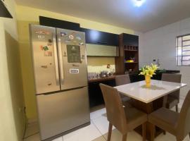 Casa Camargo - mobiliada, cozinha completa, casa rústica em Campo Grande