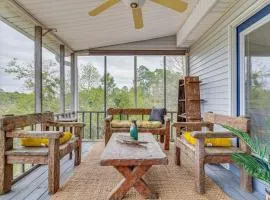 Milton Waterfront Home with Dock and Outdoor Kitchen!