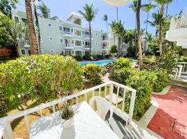 SOL CARIBE del MAR Hotel Deluxe rooms BAVARO Los Corales Beach POOL & SPA, perhehotelli Punta Canassa