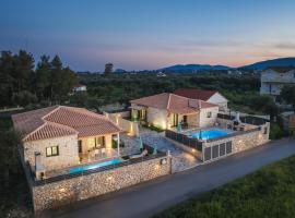 Mateo & Filipos Luxury Villas, lavprishotell i Ambelókipoi