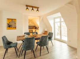 soulscape Apartments Zwickau kompakter LOFT-Wohnraum mit Lift direkt in die Wohnung, modern, zentrumsnah, gratis WIFI, Hotel in Zwickau
