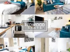 Modern 1 Bed 1 Bath Apartment for Corporates & Contractors, FREE Parking, Wi-Fi & Netflix By REDWOOD STAYS