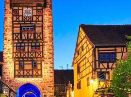 Charme,détente et vue imprenable en centre ville, hotel in Riquewihr