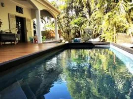 Villa Des palmes - piscine privée au bord du Lagon de la Saline