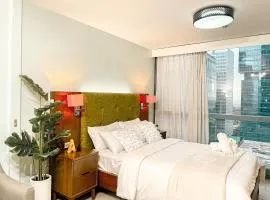 BGC 1BR Condo Steps from Grand Hyatt #ournw18l