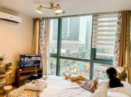 Deluxe 1br - Bgc Uptown - Netflix, Pool #ournw7m