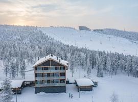 Tunturinlaita A4, Ski-in Ski-out 3xbedroom Levi, hotell i Kittilä