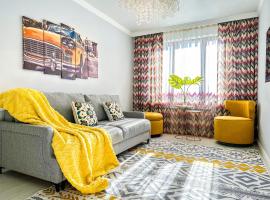 Two-room apartments on Arbat Almaty CV/MV, apartamento em Almaty