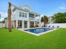 Tybee Ocean View & Private Pool!, hotel in Tybee Island