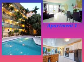 Apartment in downtown at the beach, hotel in Nassau