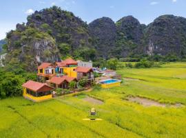 TamCoc Papaya Bungalow & Rice fields, hotel in Ninh Binh