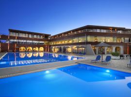 Blue Dolphin Hotel, hotel romàntic a Metamorfosi