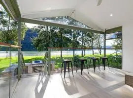 Tranquil villa by the river.