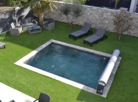 DOMAINE ETOILE DU BERGER - 3 Villas avec piscines individuelles chauffées - à 450 m de la plage