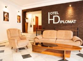 Hotel Diplomat, hotel con estacionamiento en Tiflis
