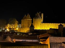 la porte medievale, pensionat i Carcassonne