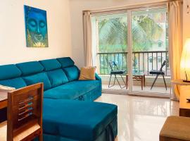 Luxury apartment Blue lagoon, departamento en Goa