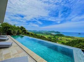 Ocean Wave Lombok - 4 BR infinity pool villa, hotel in Selong Belanak