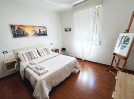 Appartamento Città Giardino, camera con cucina a Cusano Milanino