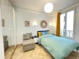 PARIS-ALESIA Super appartement 2 pièces de 39m2 - très cosy pour 1 - 5 personnes totalement refait à NEUF -ENTIRE APARTMENT LUXURIOUS AND WARM -PARIS ALESIA 14ème - Proche Aéroport Paris-Orly - Parc des Expositions Porte de Versailles FREE WIFI GRATUIT