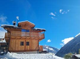 Mas del Mezdì - mountain chalet Val di Rabbi, cabin nghỉ dưỡng ở Rabbi
