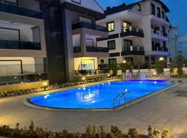 Belek’de 2+1 klimalı havuzlu lüks daire, hotel in Belek