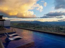 iFreses, Study Full equipped whith Pool, air- conditioning, spectacular view of the city, parking with additional payment