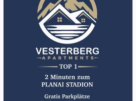 Vesterberg Apartments in Top Lage! Bike Garage Inklusive!, hotel u Šladmingu