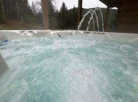 Jardin de l'ancienne école avec Jacuzzi privé, hotel v destinaci Gérardmer