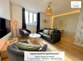 La Quintessence - Spacieux 75m2 - 2Ch - 6 pers - Ascenseur - Au Calme