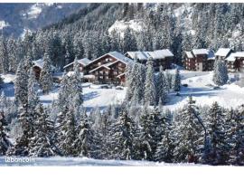 Studio au pied des pistes avec vue sur la montagne, skijalište u gradu Mieussy