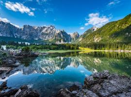 Alessandra, vacation home in Fusine in Valromana