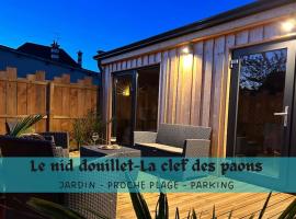 Le Nid douillet proche de la mer. La clef des paons, casa o chalet en Luc-sur-Mer