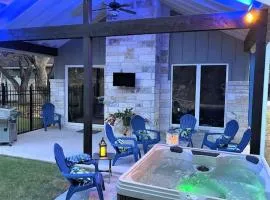 Private Lake Travis home with hot tub amenities