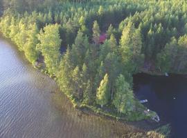 Kuikkoniemi- A Lake view cabin with hot tub n more, hotelli kohteessa Mikkeli