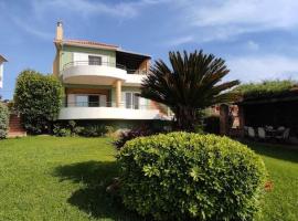 Villa in Skafidia overlooking the Ionian Sea