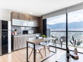 72 HUB Apartments - Great View - Gym - Rooftop, ξενοδοχείο στη Μπογκοτά