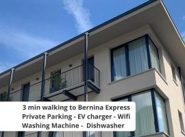 Bernina Suite 2 - vicino al Bernina Express – apartament w mieście Tirano