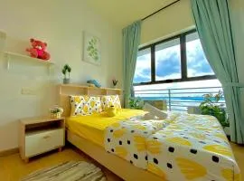金海湾@Danga Bay温馨舒适海景套房三房三厕6-12人适合家庭入住