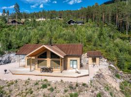 Furuheim Lodge, 4 seizoenen vakantiehuis met fantastisch uitzicht, chal&eacute; alpino em Vradal