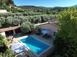 The Olive Garden - Charming Villa for 10 with pool and fast Wifi, hotel u gradu Caromb
