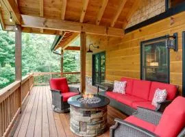 Spacious Blue Ridge Cabin with Private Hot Tub!
