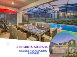 5 En-Suites Close to Disney WI105