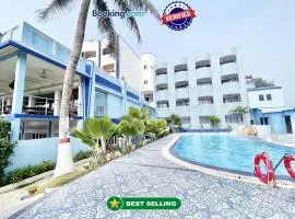 Hotel V-i sea view, puri private-beach-gym-spa fully-airconditioned-hotel lift-and-parking-facilities breakfast-included