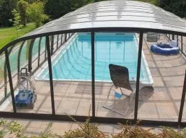 Ferienhaus Buchengrund mit eigenem beheizten Pool und Gegenstromanlage